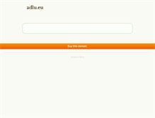 Tablet Screenshot of adlu.eu